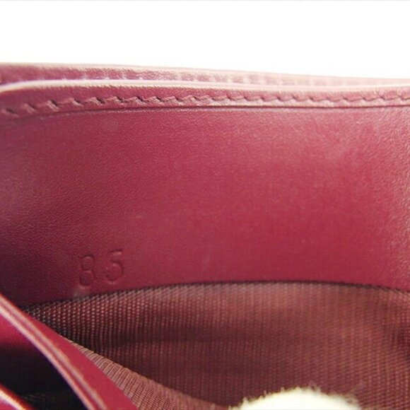 PRADA triple -fold wallet leather x silver material Authentic USED - Picture 11 of 11